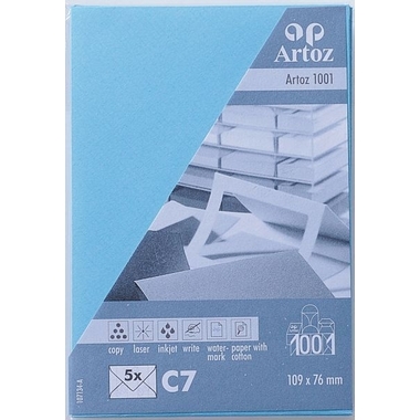 ARTOZ Couverts 1001 C7 107134183 100g, azur 5 Stück