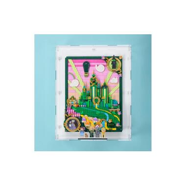 iDisplayit Acrylic Wall Display for LEGO 75685 Emerald City Wall Art