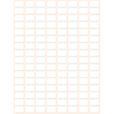 AVERY ZWECKFORM Universaletiketten 13x8mm 3306 weiss 3712 Stk./29 Bl.