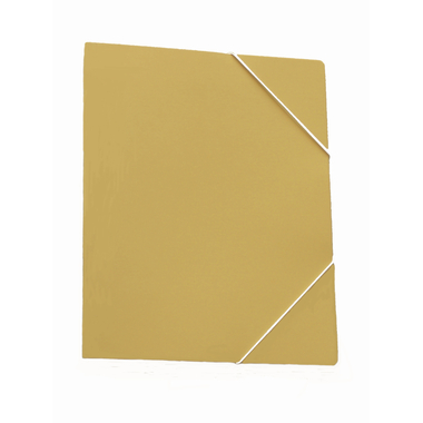 EROLA Gummibandmappe 450my A4 511 gelb Karton