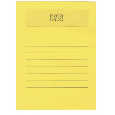 ELCO Dossier d'organ. Ordo A4 29465.72 volumino, jaune 50 pièces