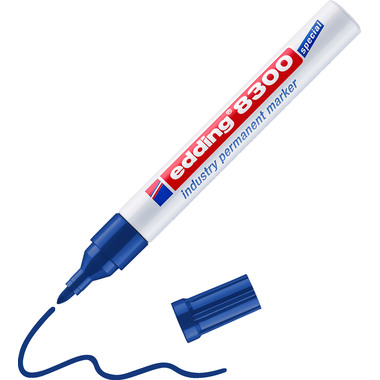 EDDING Permanent Marker 8300 1,5-3mm 8300-3 blau