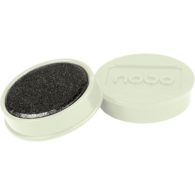 NOBO Aimant ronde 38mm 1915308 blanc 10 pcs.