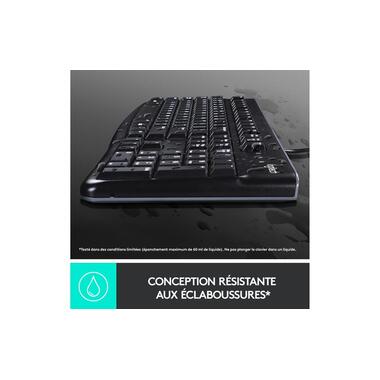 Logitech Tastatur K120 CH-Layout, kabelgebunden