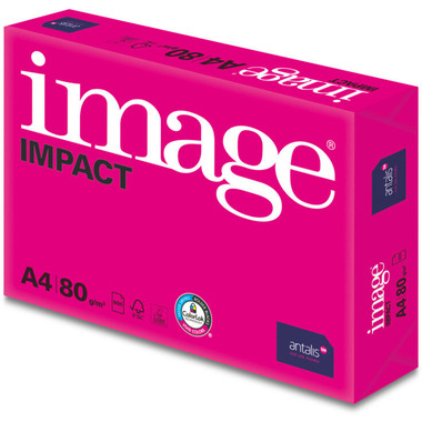 IMAGE IMPACT Carta per copie A4 440373 80g, bianco 500 fogli