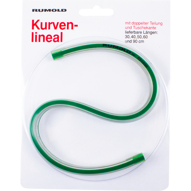 RUMOLD Flexibler Kurvenlienal 30cm 821030 mit Teilung