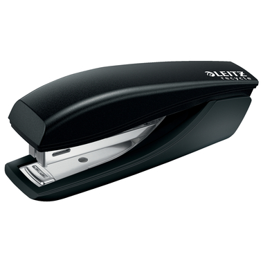LEITZ Agrafeuse Mini NeXXT Recycle 5617-00-95 noir, CO2 neutre 10 feuilles