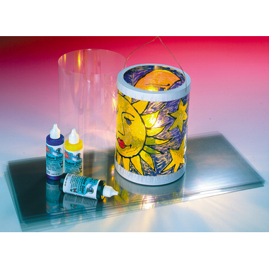 URSUS Farbfolien Window 20x50cm 2440000 transparent 25 Blatt