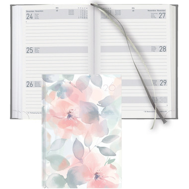 BIELLA Agenda Term 2026 808543720026U 1S/2P Floral ML 14.5x20.5cm