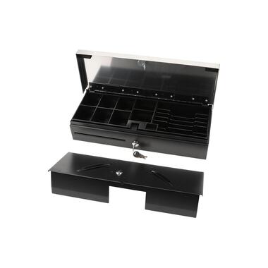 Cassetto per cassa Olympia HS-170S Nero/Acciaio inossidabile