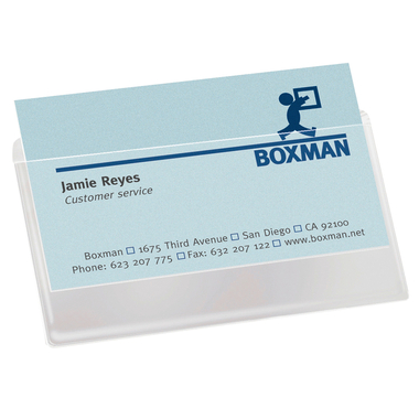 3L Poches cartes visite 105×60mm 10116 auto-adhésif 10 pcs.