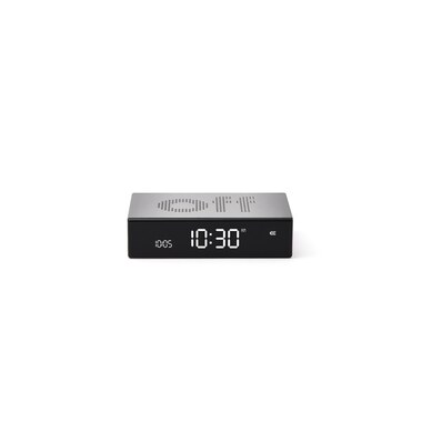 Lexon Digital Alarm Clock Flip Premium Dark Gray