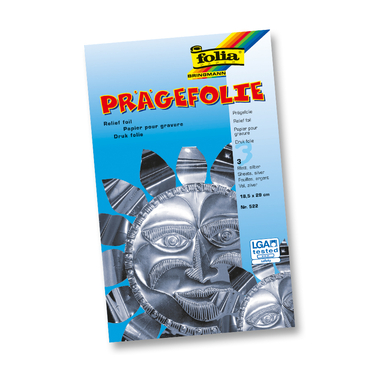 KNORR PRANDELL Prägefolie, Mappe 18,5x29cm 218260095 silber 3 Stück