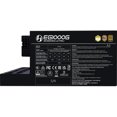 Lian Li Power Supply Edge 1000 Edge Gold 1000 W Black