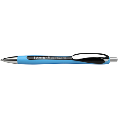 SCHNEIDER Stylo à bille Rave 0.7mm 132501 noir, refill.