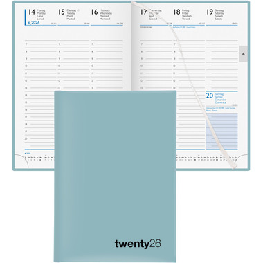 BIELLA GA Colorful 7 2026 809707310026U 1W/2S salb.grün ML 14.5x20.5cm