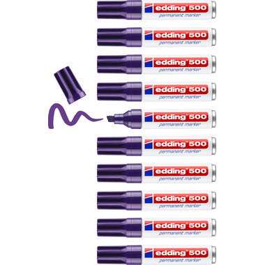 EDDING Permanent Marker 500 2-7mm 500-8 viola