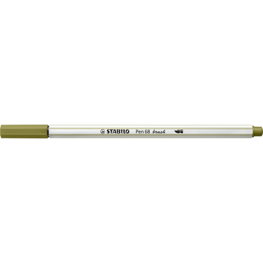 STABILO Fasermaler Pen 68 Brush 568/37 schlammgrün