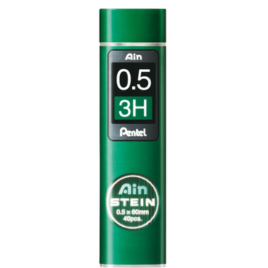 PENTEL Mine AINSTEIN 3H C275-3H 0.5mm C275 40 pezzi
