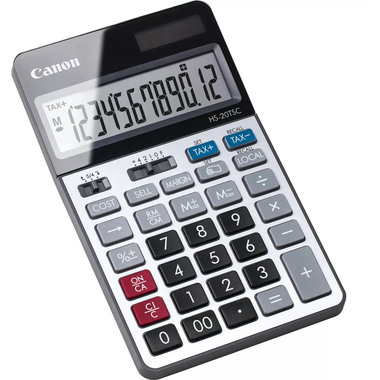 CANON Calculatrice HS-20TSC HS-20TSC 12 chiffres argent/noir
