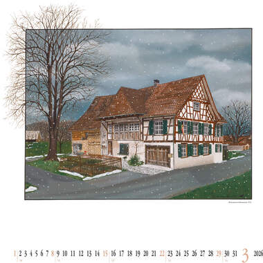 KURATLI Calendario 2026 9783952596616 Susanna Kuratli ML 42x42cm