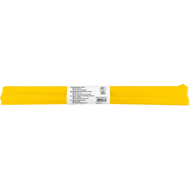 URSUS Bastelkrepp 50cmx2,5m 4120313 32g, dunkelgelb