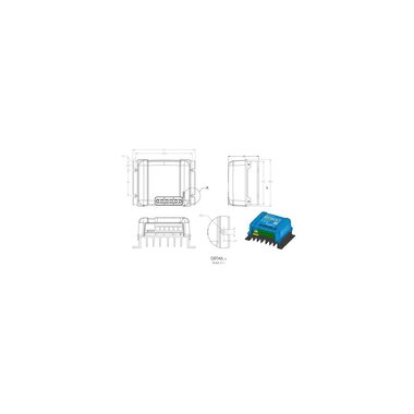 Victron Solar Charge Controller BlueSolar MPPT 100/20, 12/24/48 V 20A