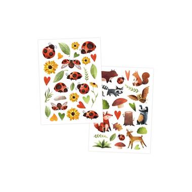 Papierdrachen Set di Tatuaggi Metallici – Beach Vibes