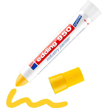 EDDING Industrial Marker 950 10mm 950-5 gelb