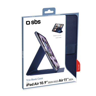Book case foriPad Air 11" 2025/2024 / 10.9" 2022/2020 with stand