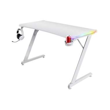 Trust Gaming Table GXT 709W Luminus RGB White
