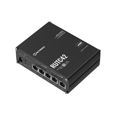 Teltonika router industriale LTE RUTC42 LTE Cat 4 Wi-Fi 6