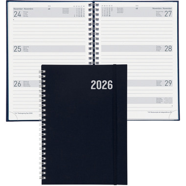 BIELLA GA Dispo Term Savana 2026 808591070026U 1W/2S d.blau ML 14.5x20.5cm