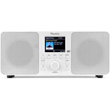Audizio DAB+ Radio Genua White