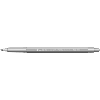 CARAN D'ACHE Fasermalstift Fibralo 185.003 hellgrau