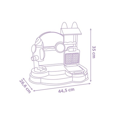 Smoby Gabby's Dollhouse Ice Cream Shop