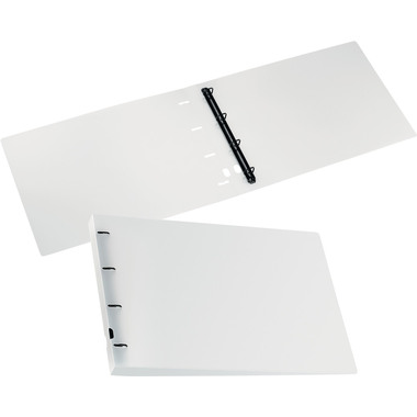 KOLMA Ringbuch Vision 2.7cm 02.252.00 4 Ringe transparent A3 quer