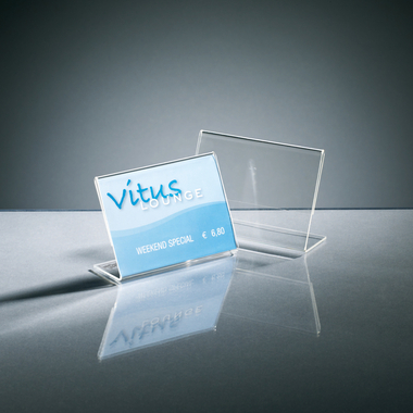 SIGEL Display table A7 TA217 transparent