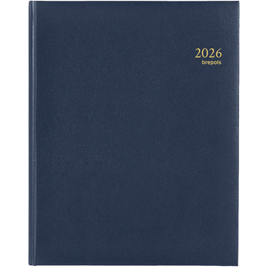 BREPOLS Agenda Concorde Lima Ku. 2026 0.240.1256 1S/2P blu 21x27cm