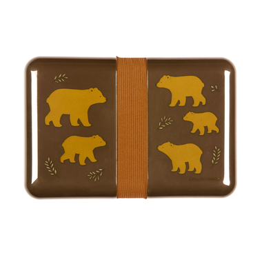 ALLC Lunchbox Ours SBBEBR48 brun 18x6x12cm