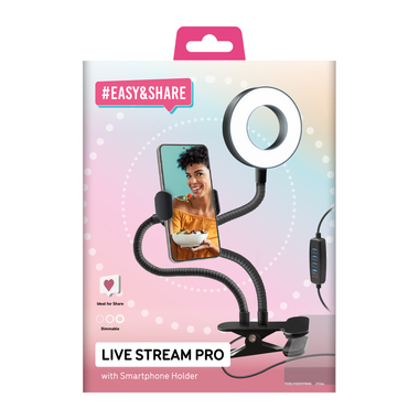 Ring light with selfie light for cellphone | SBS