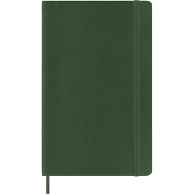 MOLESKINE Agenda Classic Large 2027 DSK1512DC3Y27 1T/1S myrtengrün SC 13x21cm