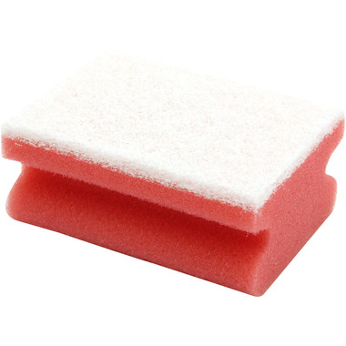 WEITACLEAN Padschwamm 95x70x43mm 5028031 rot, kratzfrei 10 Stück