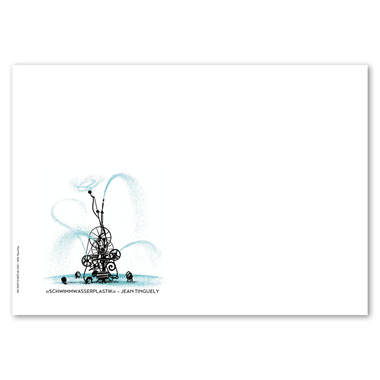 First-day cover «100 years Jean Tinguely» Unstamped first-day cover (FDC) C6