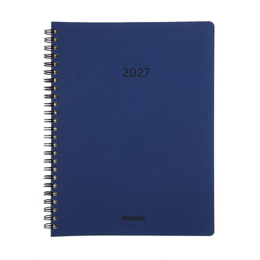 BREPOLS Agenda Timing Calvi 2027 0.136.6870 1S/2P blu 17.1x22cm