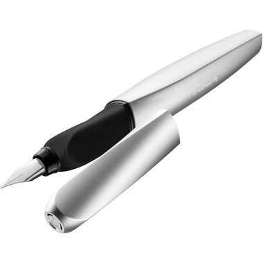PELIKAN Füllhalter Twist P457 947101 silber