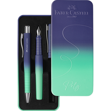 FABER-CASTELL Poly Ball Set FH+KS 241055 Buzzing Blue