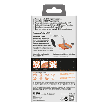 Coque ultra-résistante pour Samsung S25 | SBS