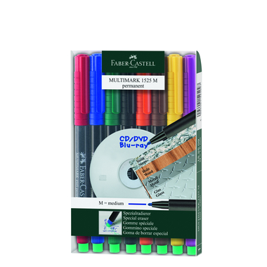 FABER-CASTELL OHP MULTIMARK perm. M 152509 8er Etui