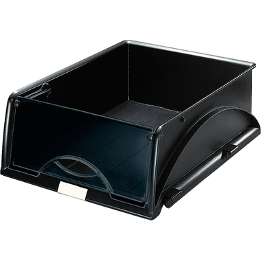 LEITZ Corbeille Courrier Sorty A4/C4 52310095 noir